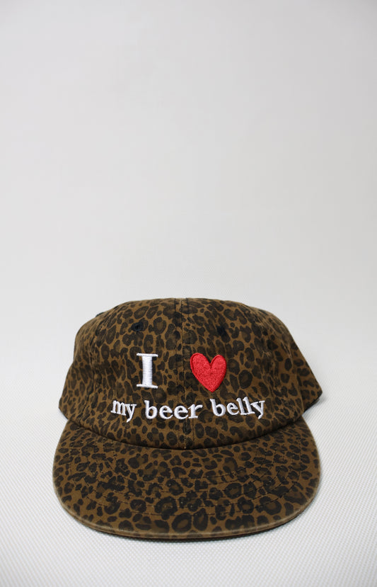 STATEMENT LEOPARD PRINT PANNEL HAT