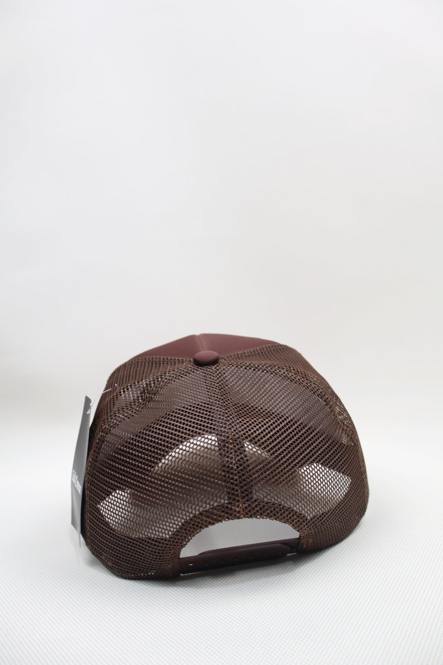 A PINK FLAMES TRUCKER HAT