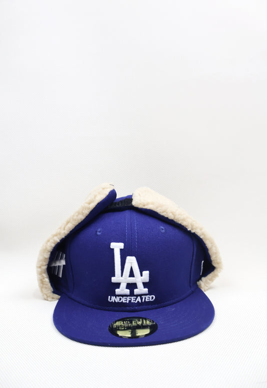LA UNDEFEATED EAR MUFFS FITTED HAT