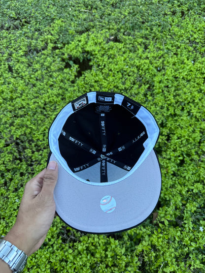 FOG BLACK PLAIN FITTED