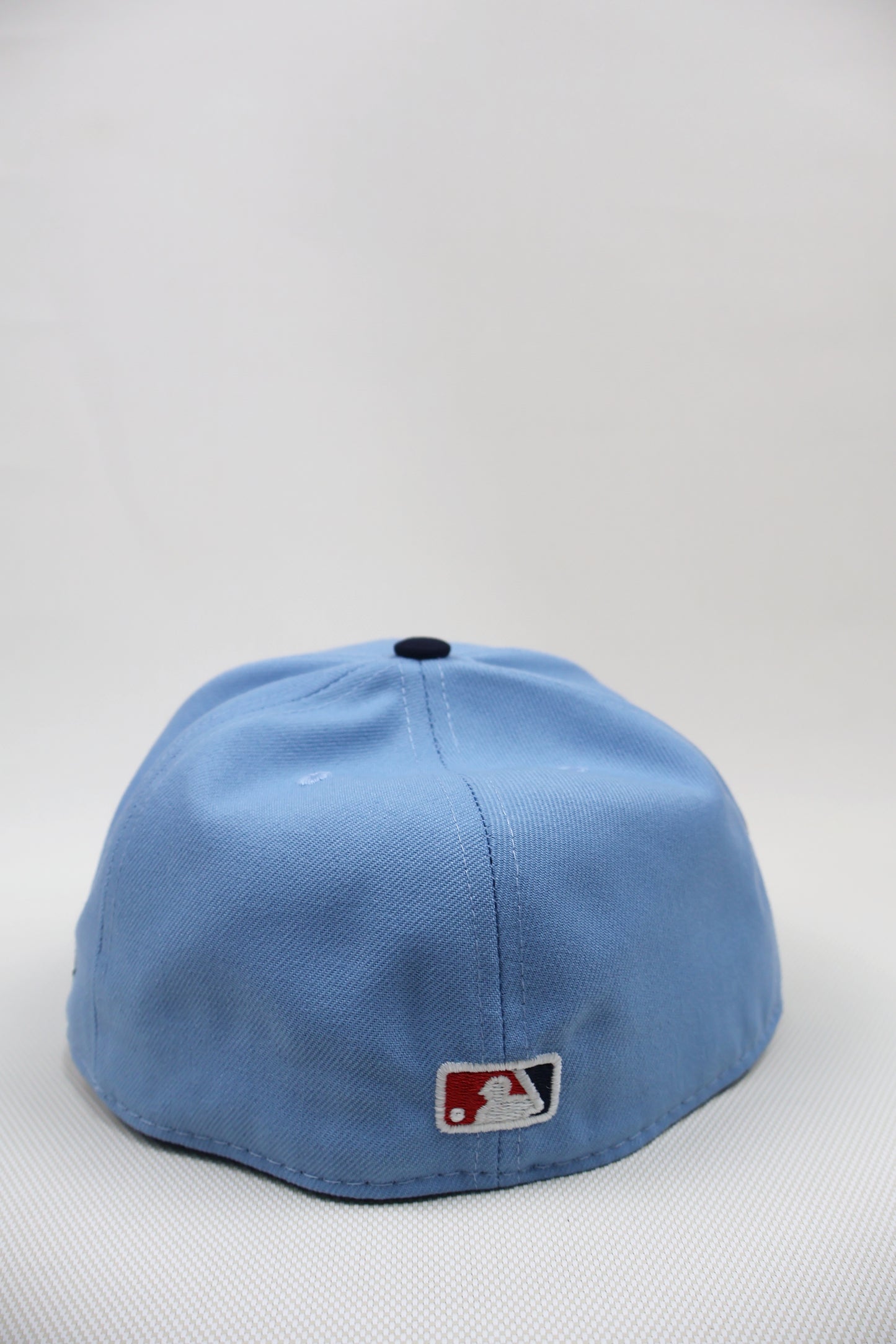 LA TWO TONE SKY BLUE FITTED HAT