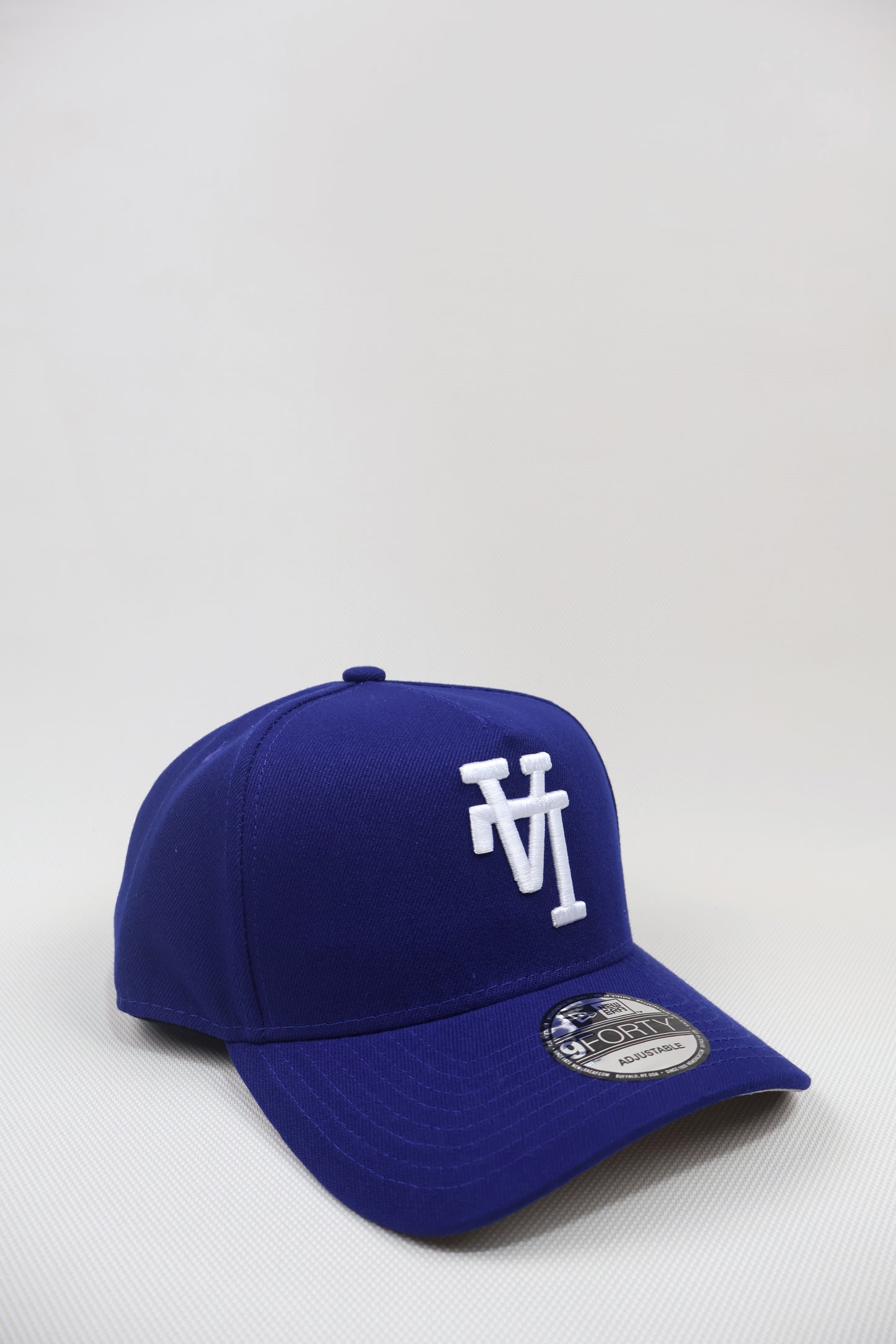 LA INVERTED BLUE AFRAME SNAPBACK