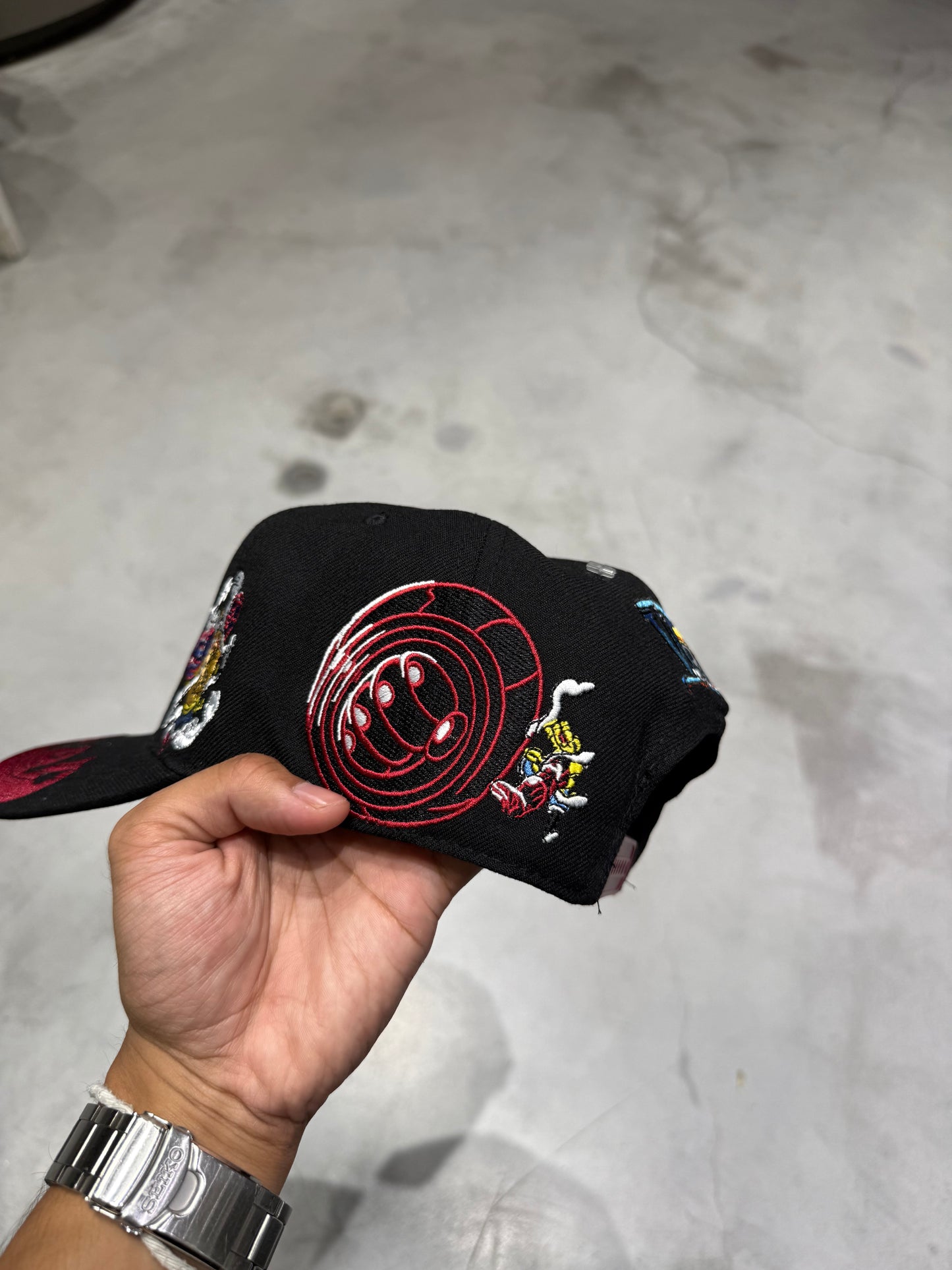 LUFFY VOID FLAMES A FRAME HAT