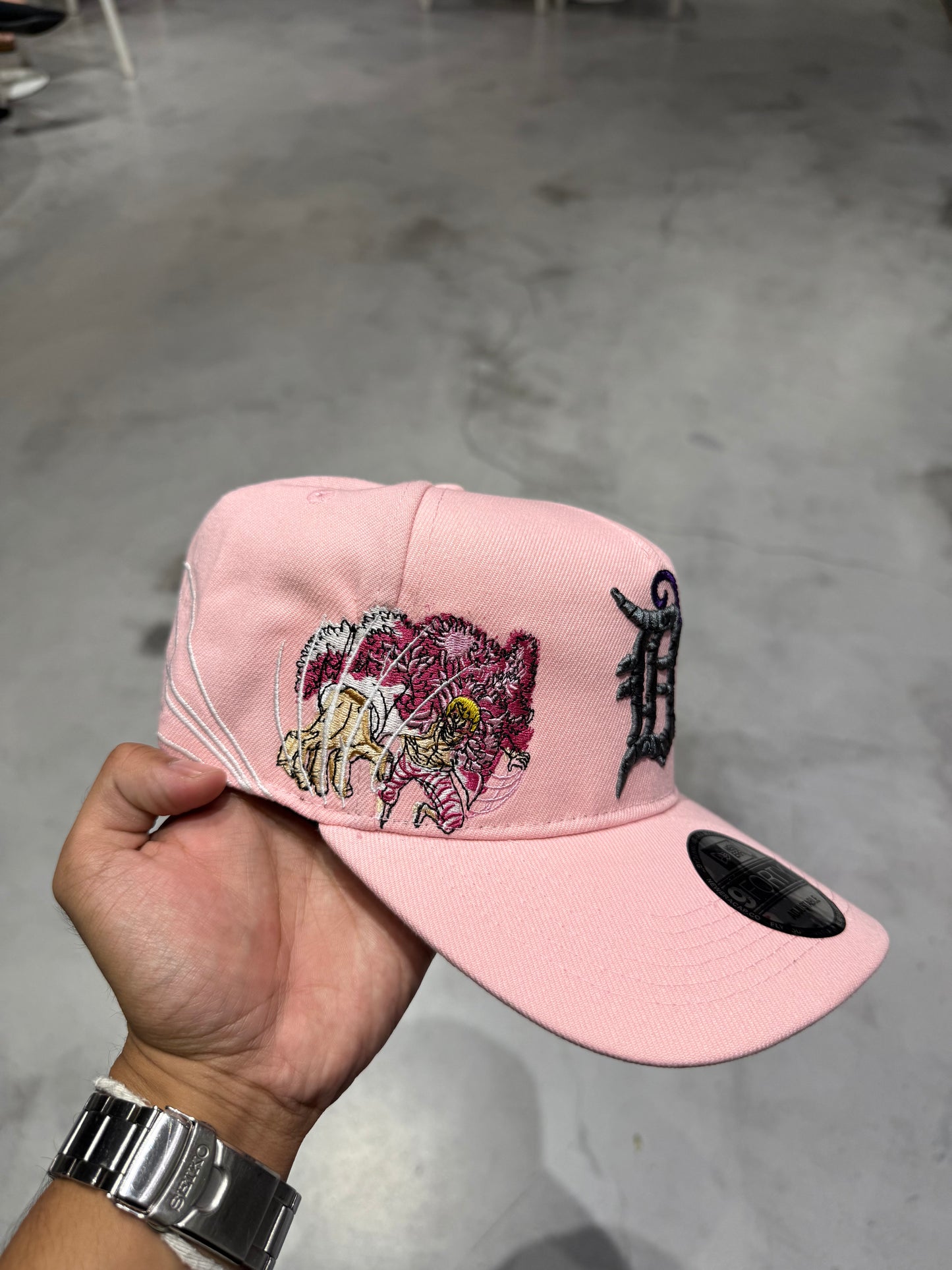 DOFLAMINGO PINK A FRAME HAT