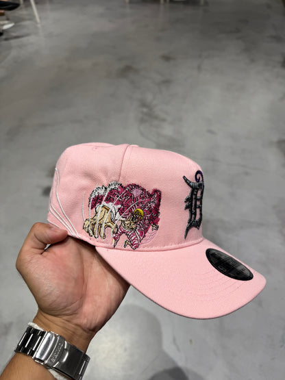 DOFLAMINGO PINK A FRAME HAT