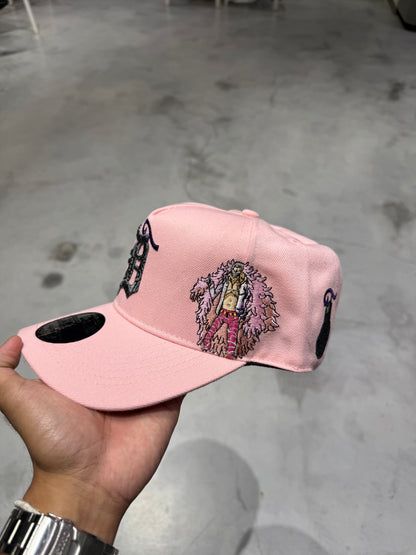 DOFLAMINGO PINK A FRAME HAT