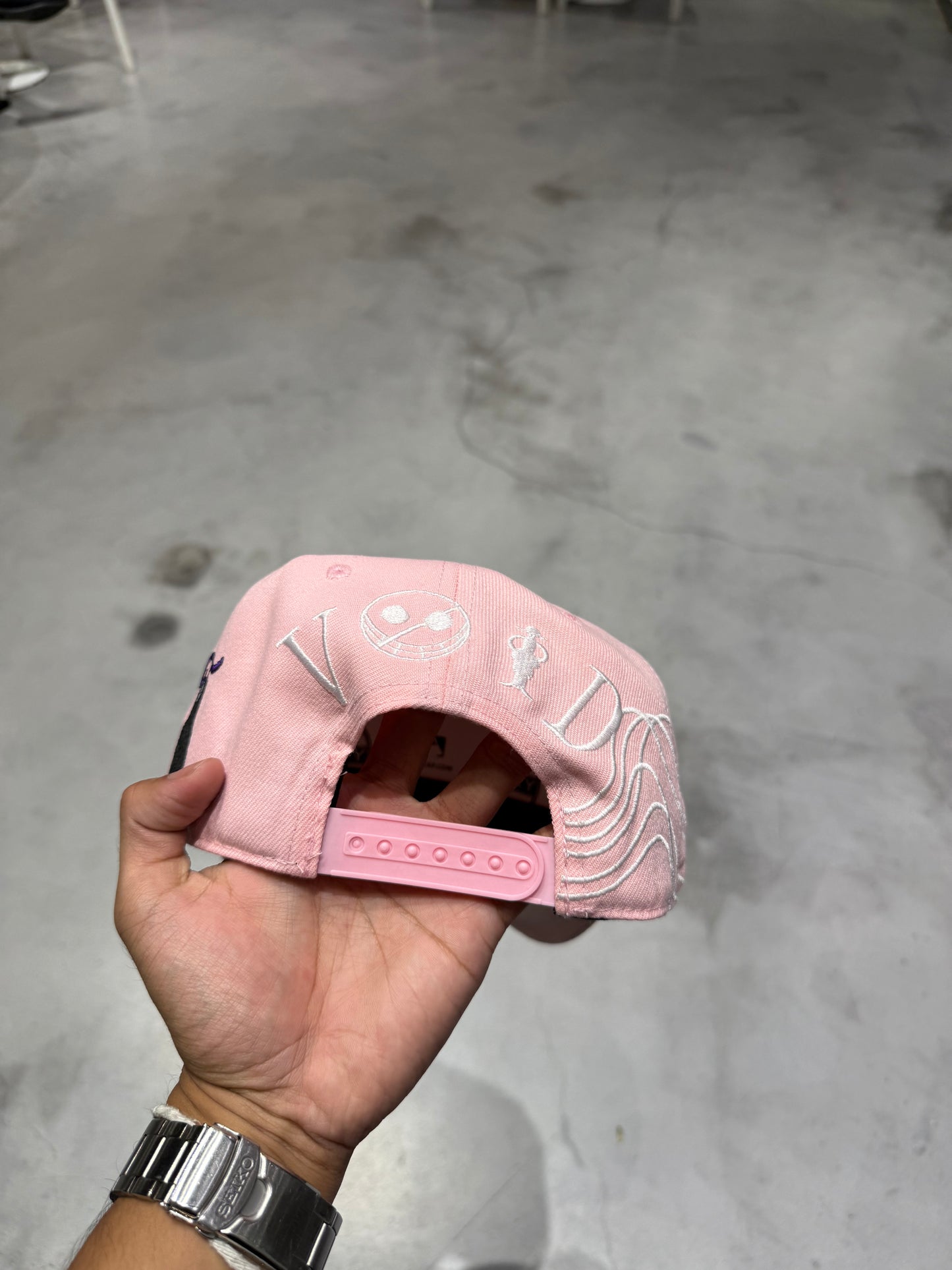 DOFLAMINGO PINK A FRAME HAT