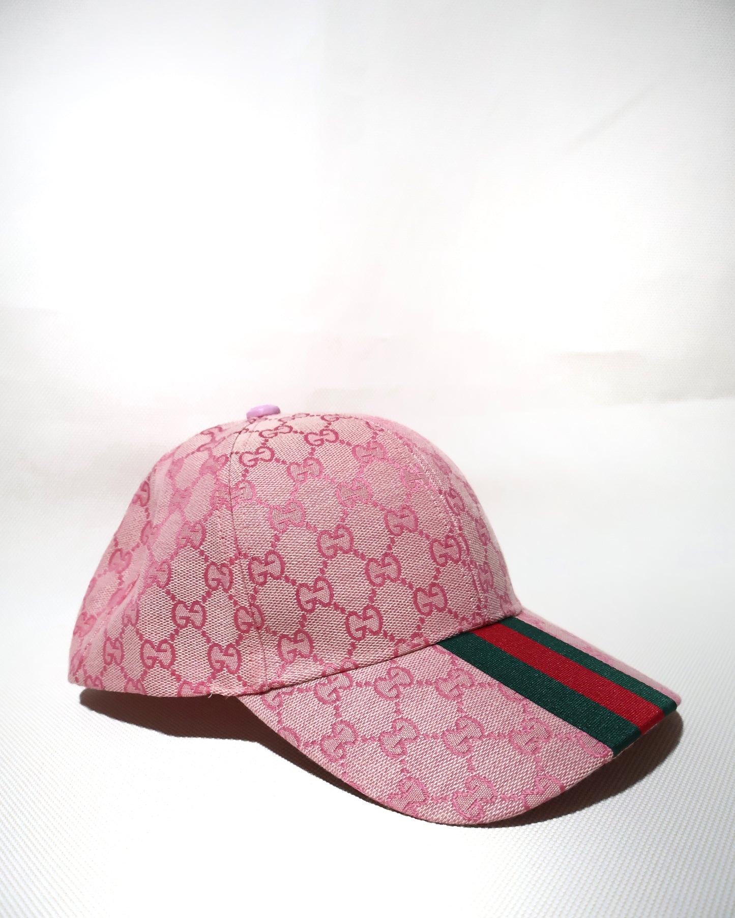 GUCCI PINK STRAPBACK HAT