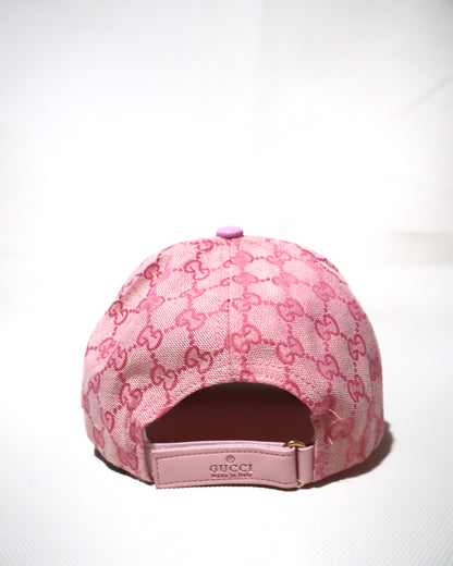 GUCCI PINK STRAPBACK HAT