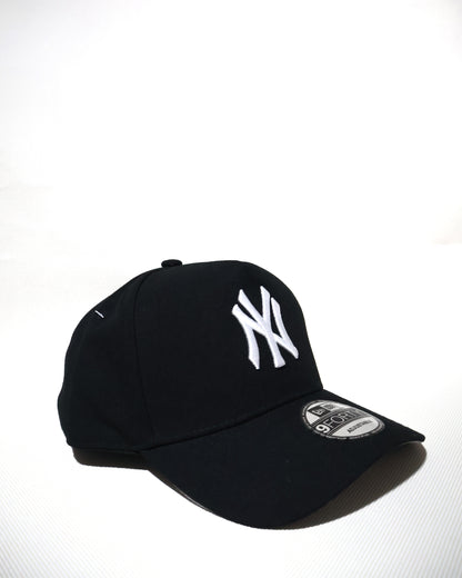 NY BLACK A FRAME HAT