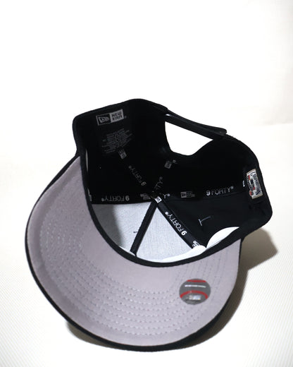 NY BLACK A FRAME HAT