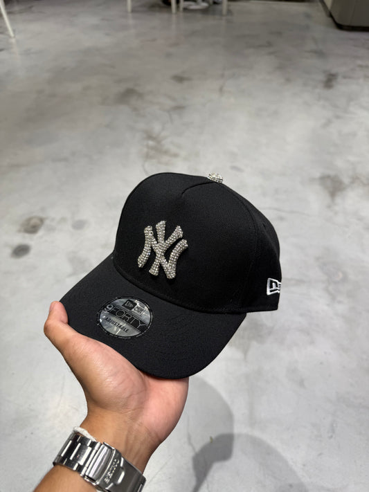 NY ICED OUT A FRAME HAT