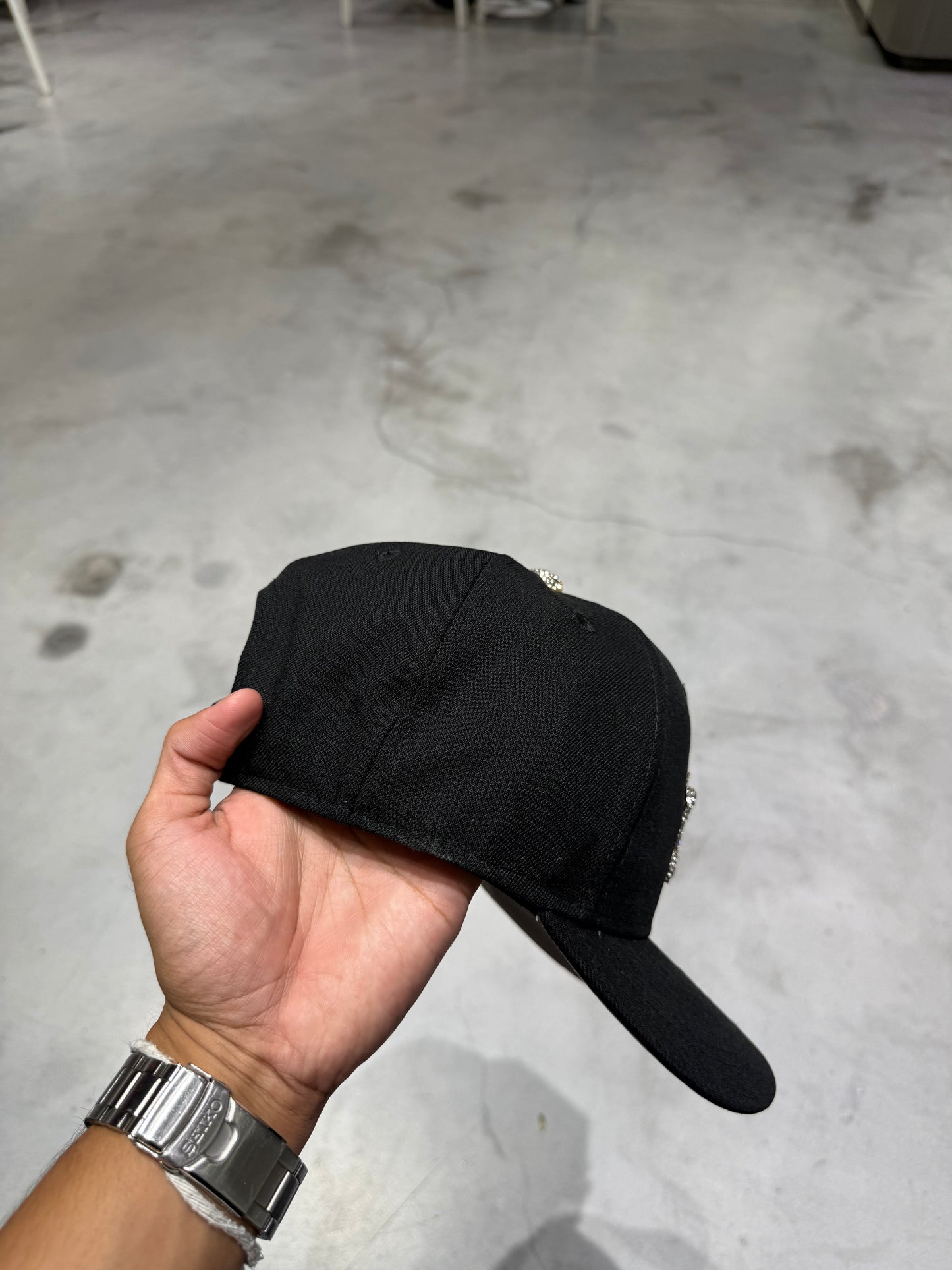 NY ICED OUT A FRAME HAT