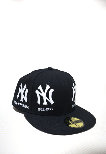 NY MULTI PATCH FITTED HAT