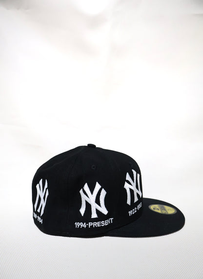 NY MULTI PATCH FITTED HAT