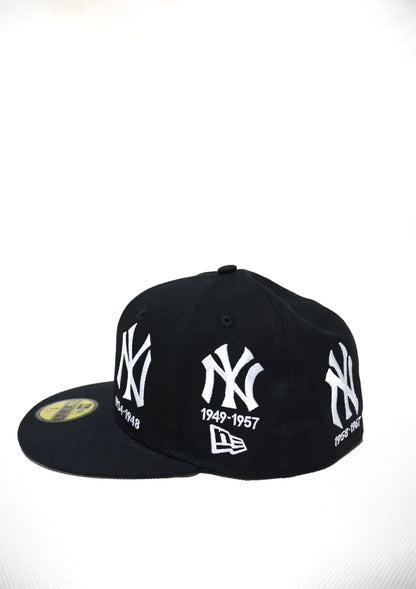 NY MULTI PATCH FITTED HAT