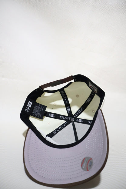 SD TWO TONE CREAM AND BROWN A FRAME