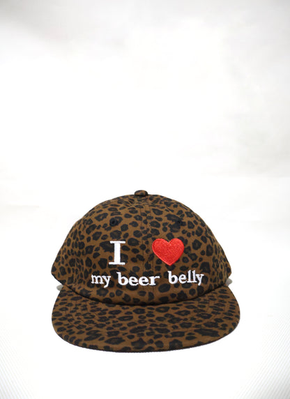 LEOPARD STATEMENT PANNEL HAT