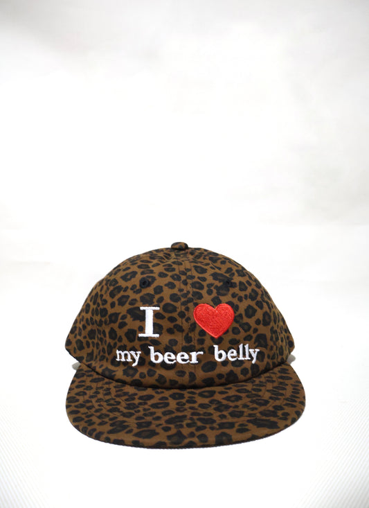 LEOPARD STATEMENT PANNEL HAT