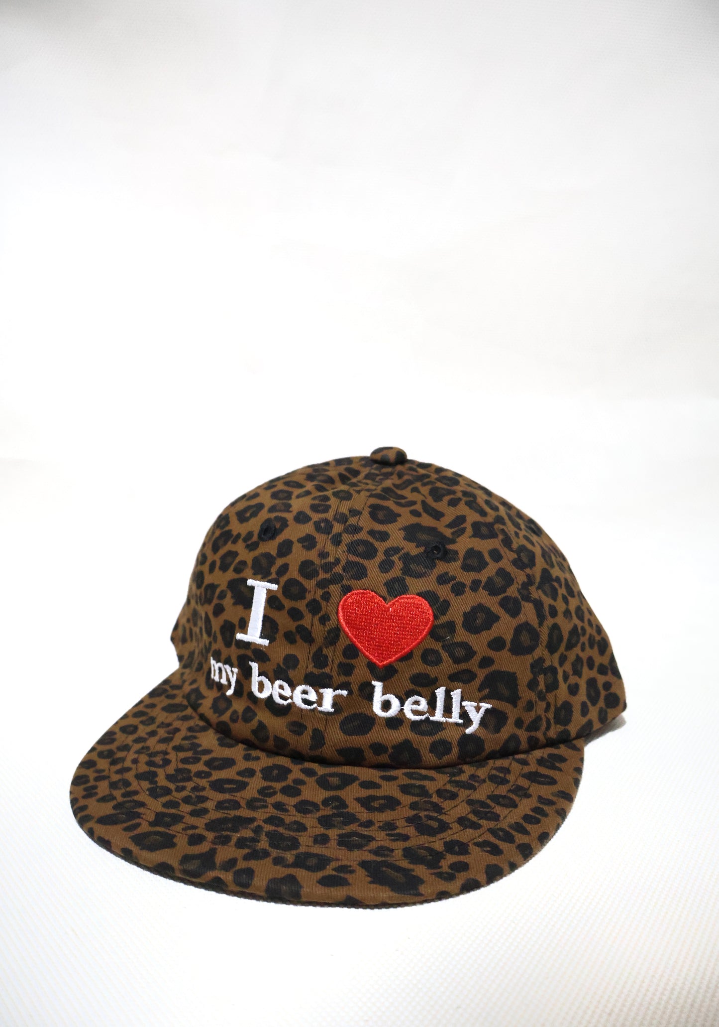 LEOPARD STATEMENT PANNEL HAT