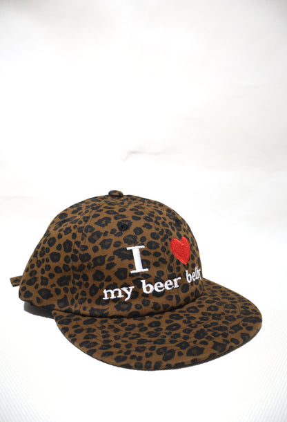 LEOPARD STATEMENT PANNEL HAT