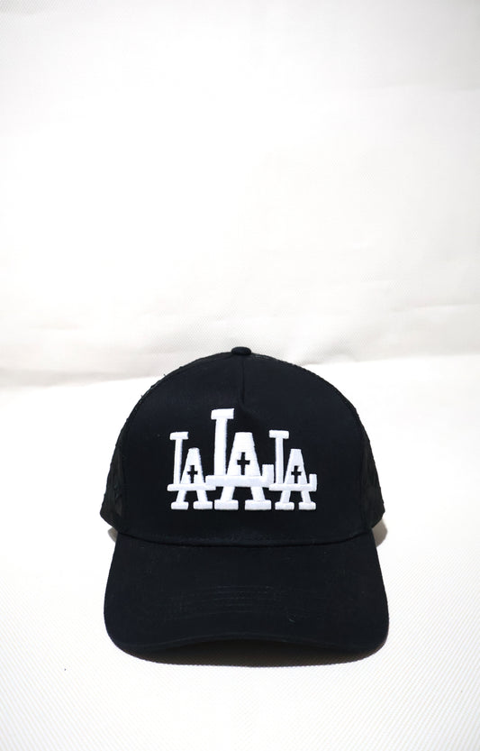 LA RUDE AWAKENINGS TRUCKER HAT
