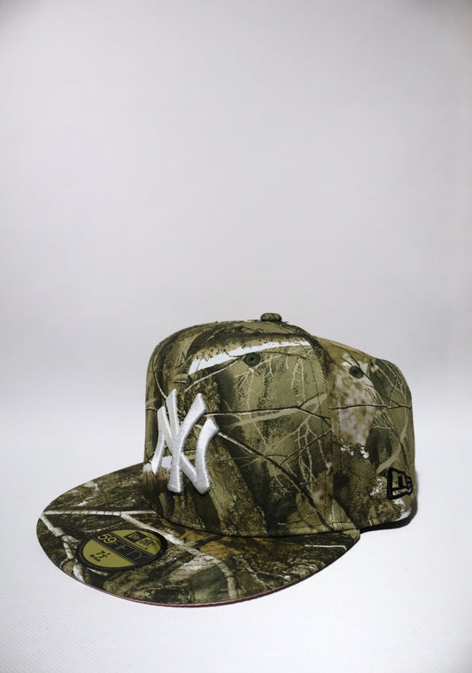 NY REALTREE FITTED HAT W SIDEPATCH